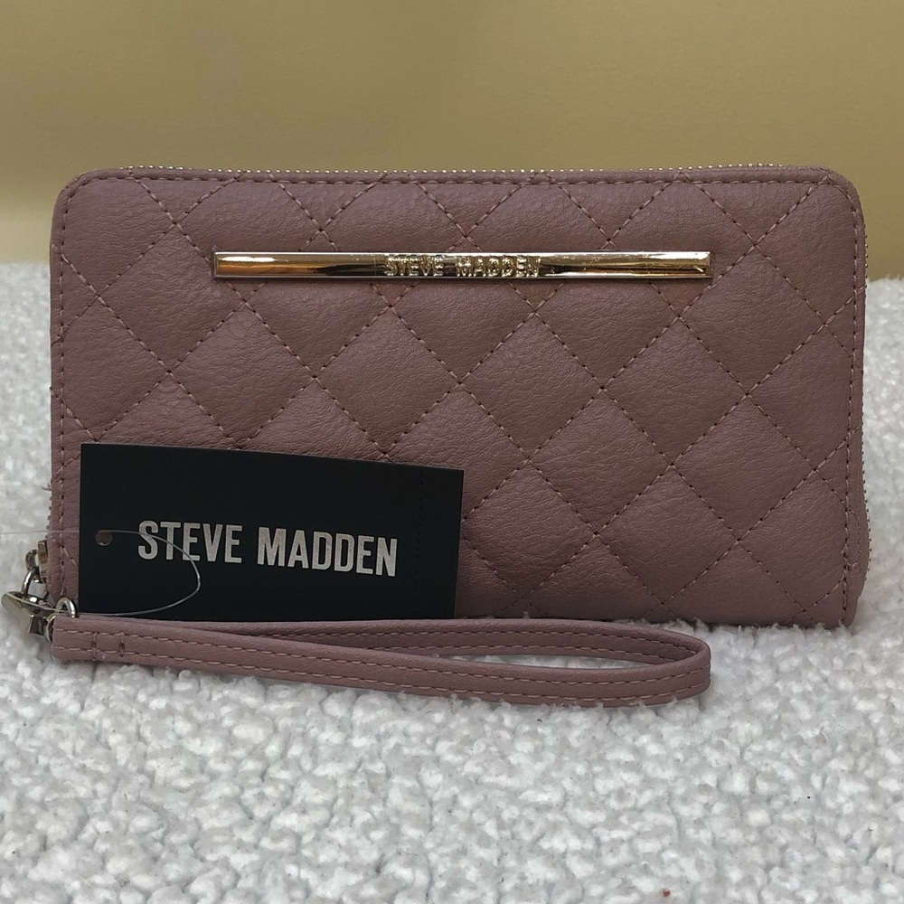 STEVE MADDEN ZIP AROUND WALLET